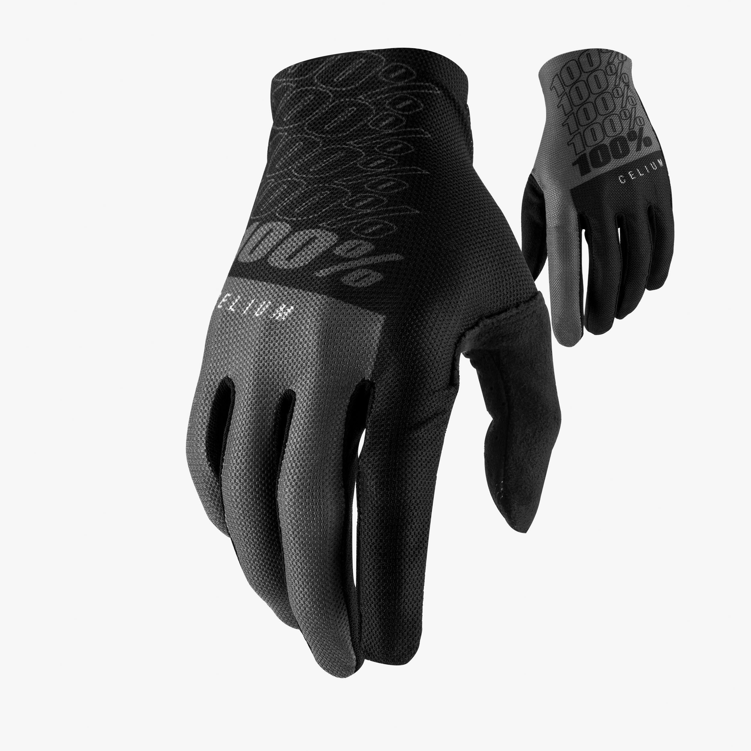 Gants VTT CELIUM Noir/Gris