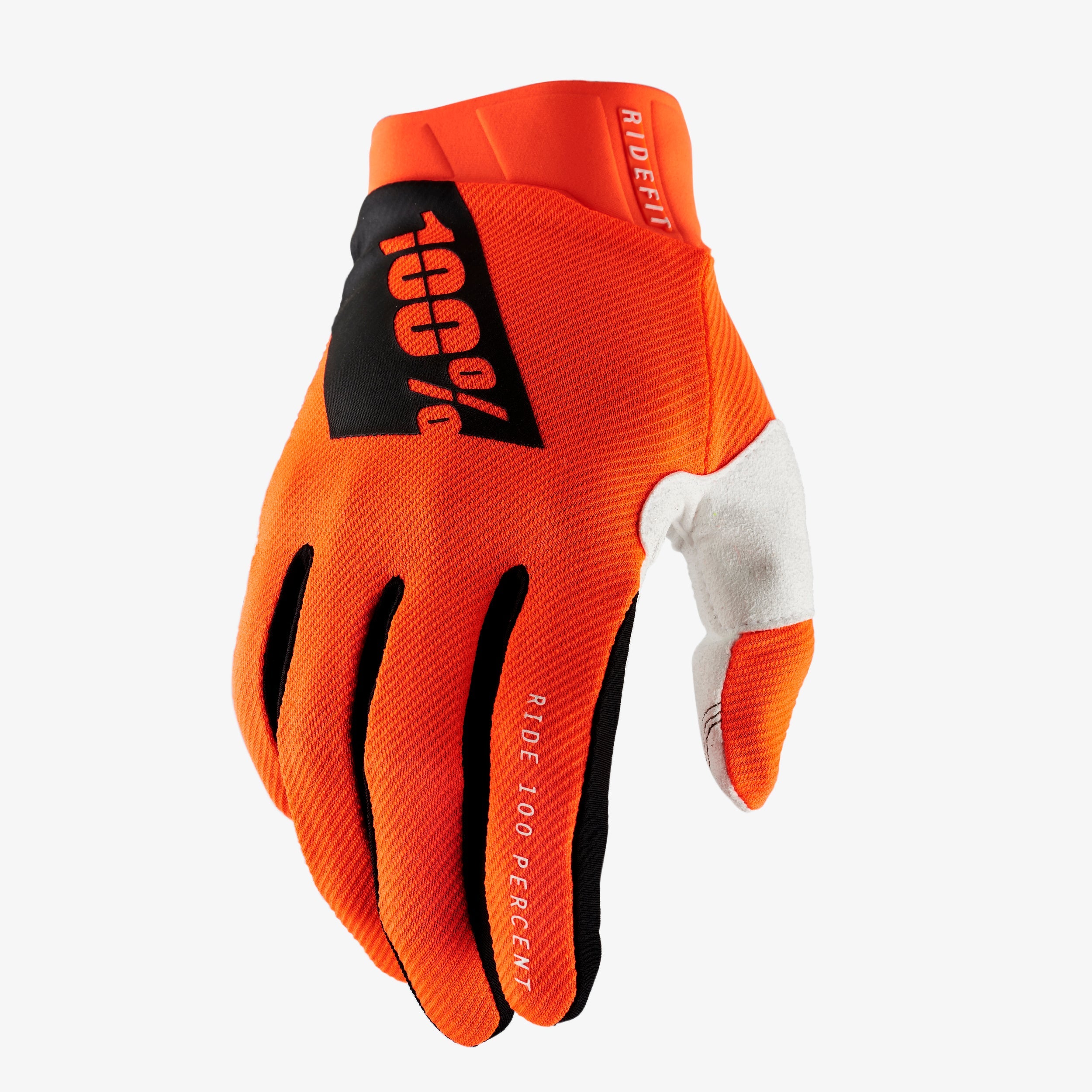 Gants RIDEFIT Orange Fluo Moto