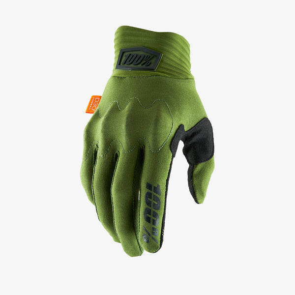 Green mountain bike gloves sale