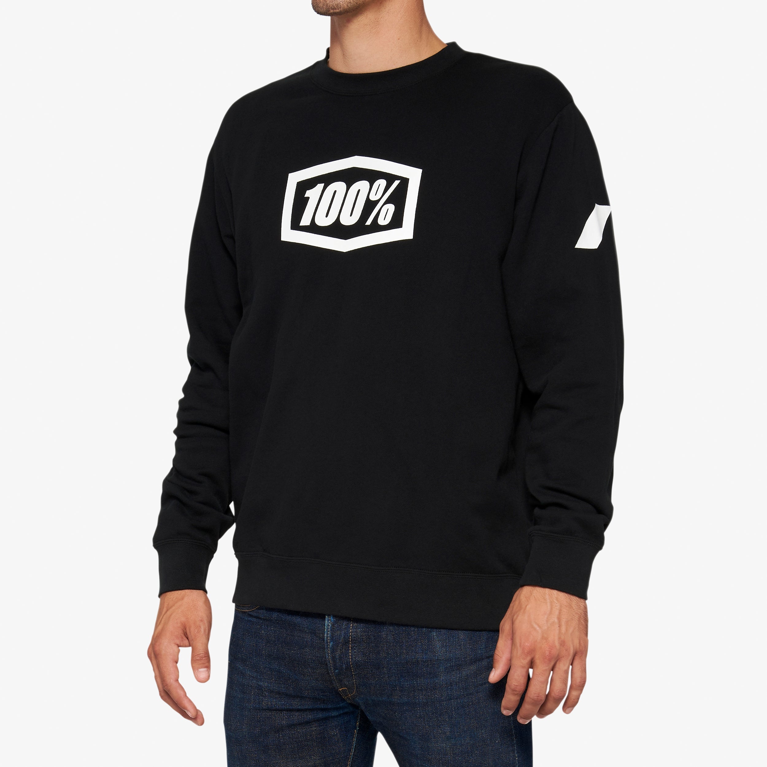 ICON Pullover Crewneck Fleece Black