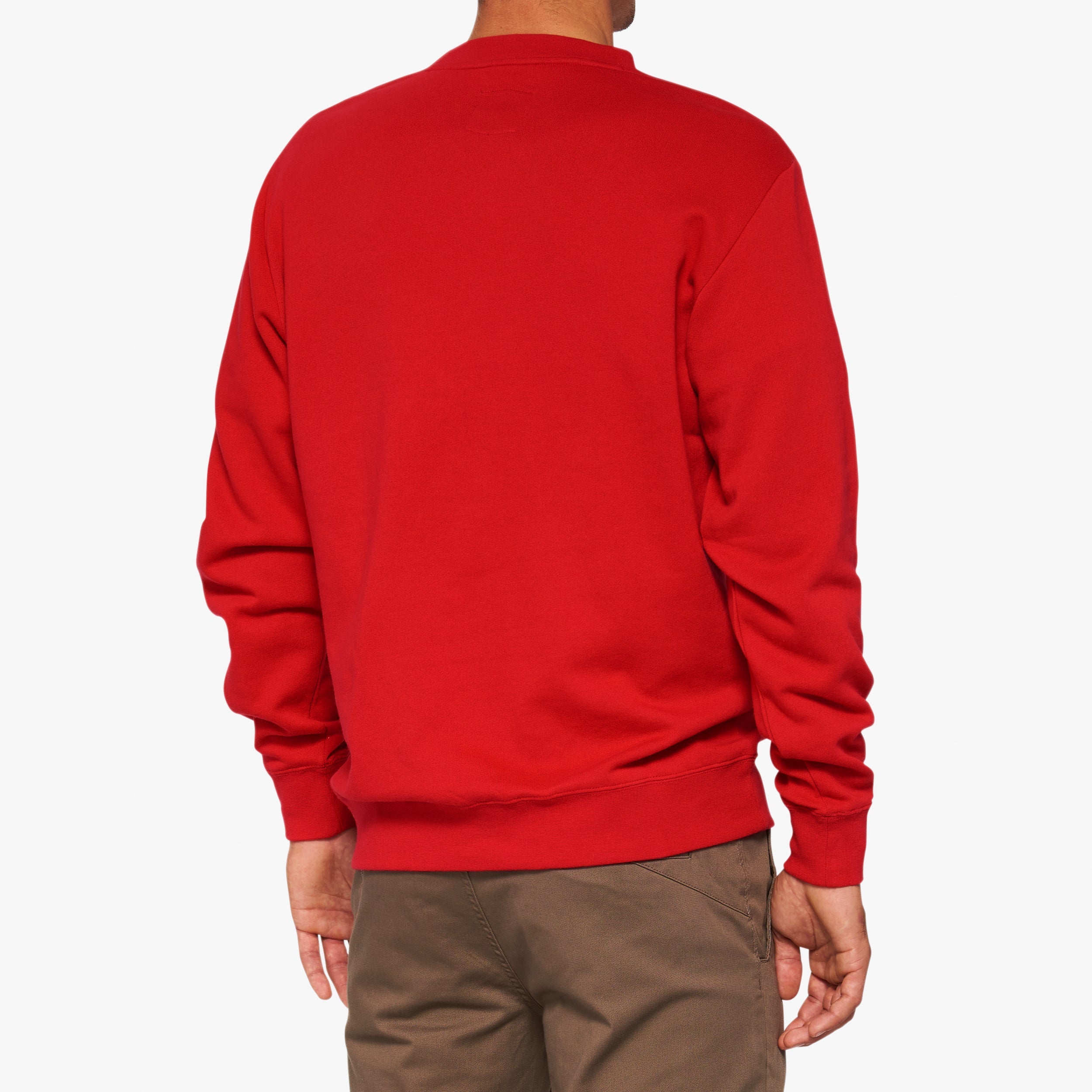 ICON Pullover Crewneck Fleece Red - Secondary