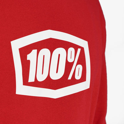 ICON Pull Crewneck Polaire Rouge