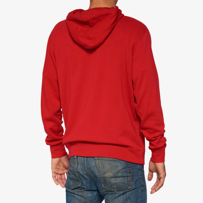 ICON Pullover Hoodie Fleece Red