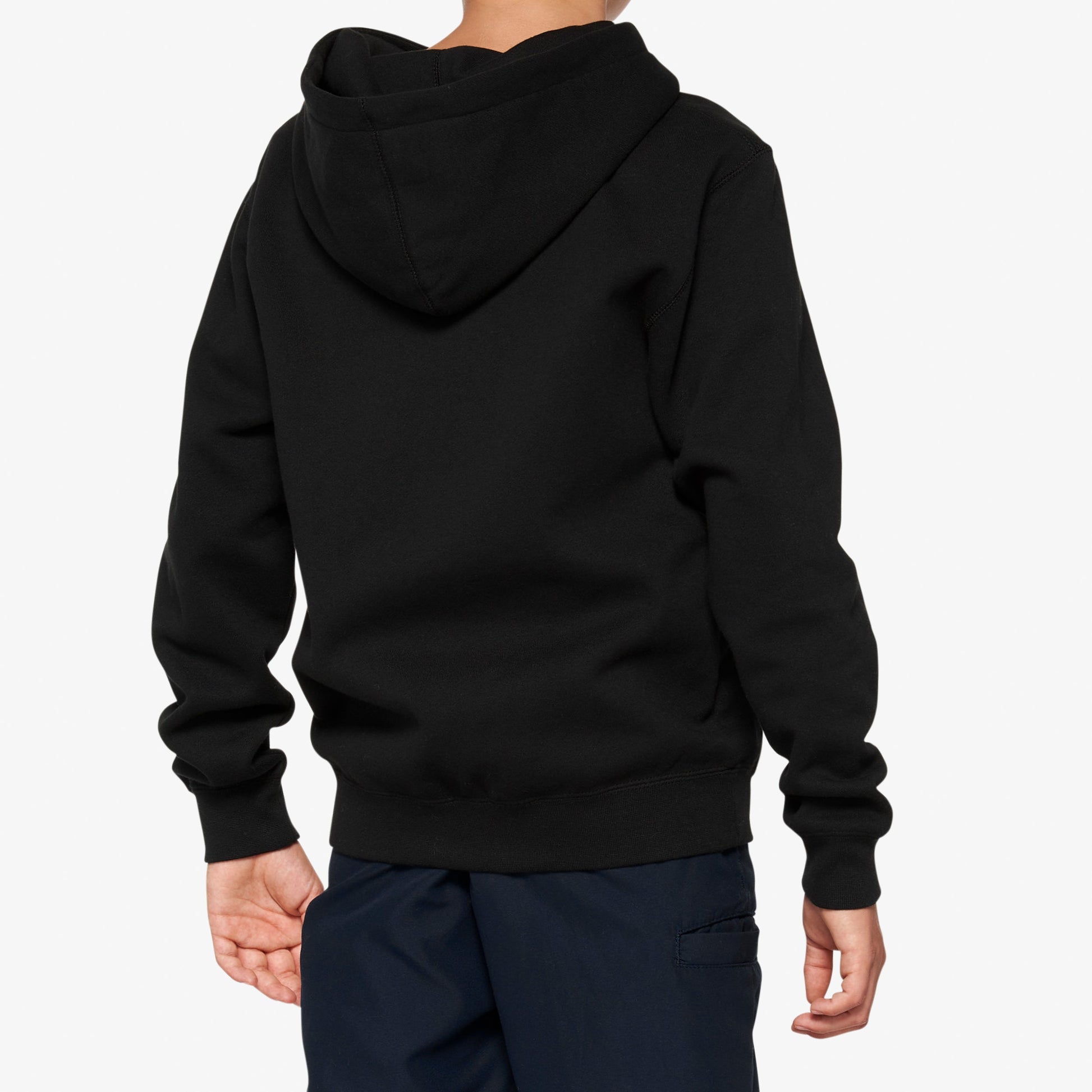OFFICIAL YOUTH Zip Hoodie Fleece Black – 100% Europe