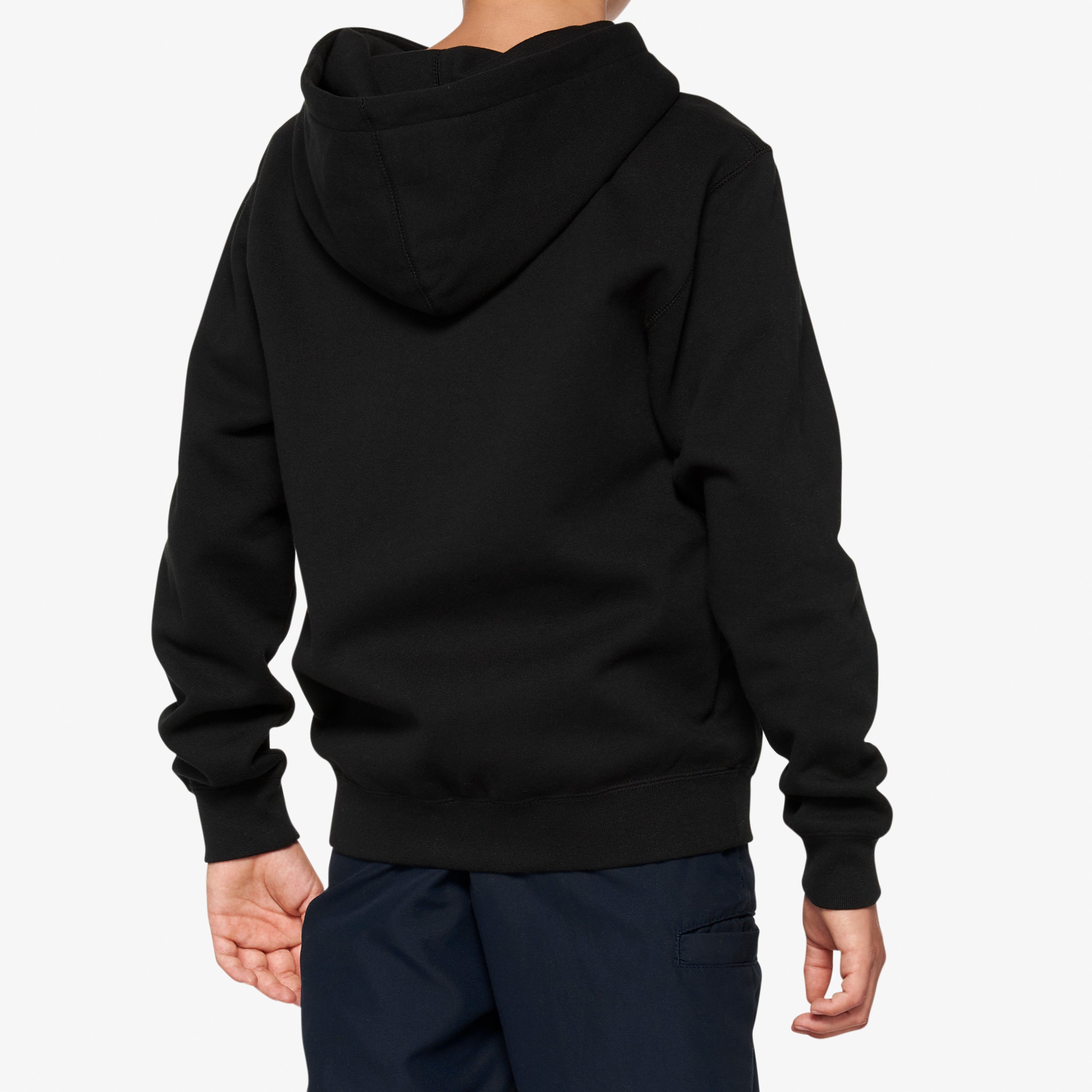 Plain black hoodie youth best sale