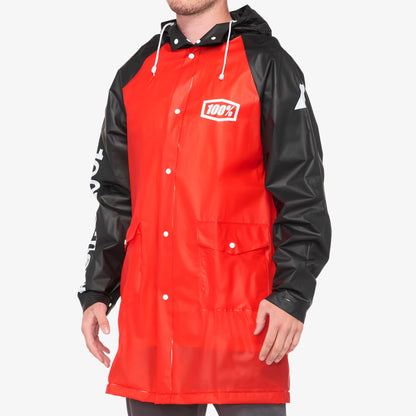 TORRENT Rain Jacket Black/Red