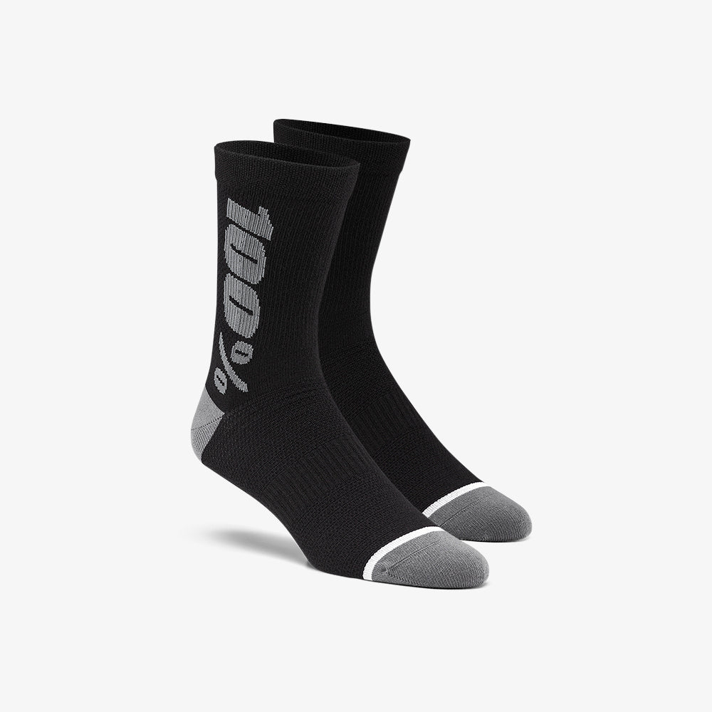 RYTHYM Merino Wool Performance Socks Black/Charcoal