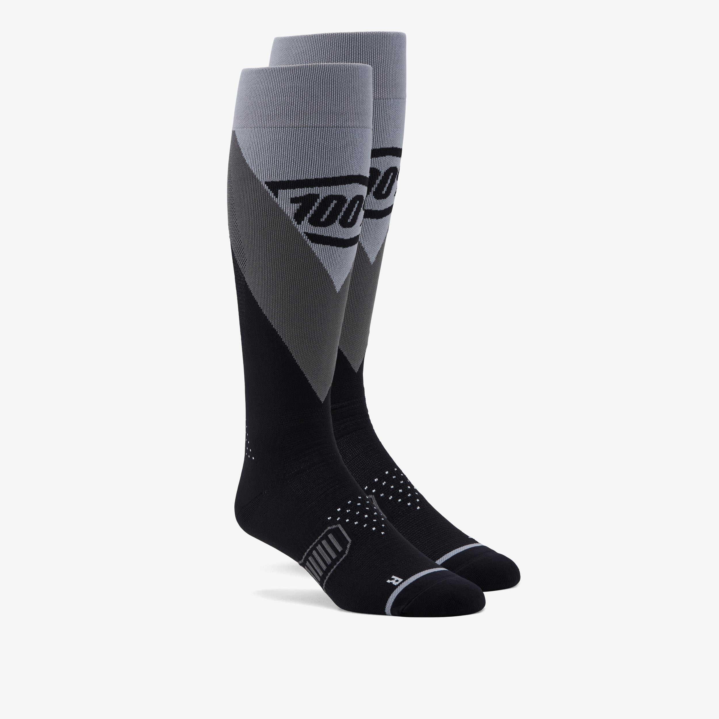 HI SIDE Thin MX Sock Black