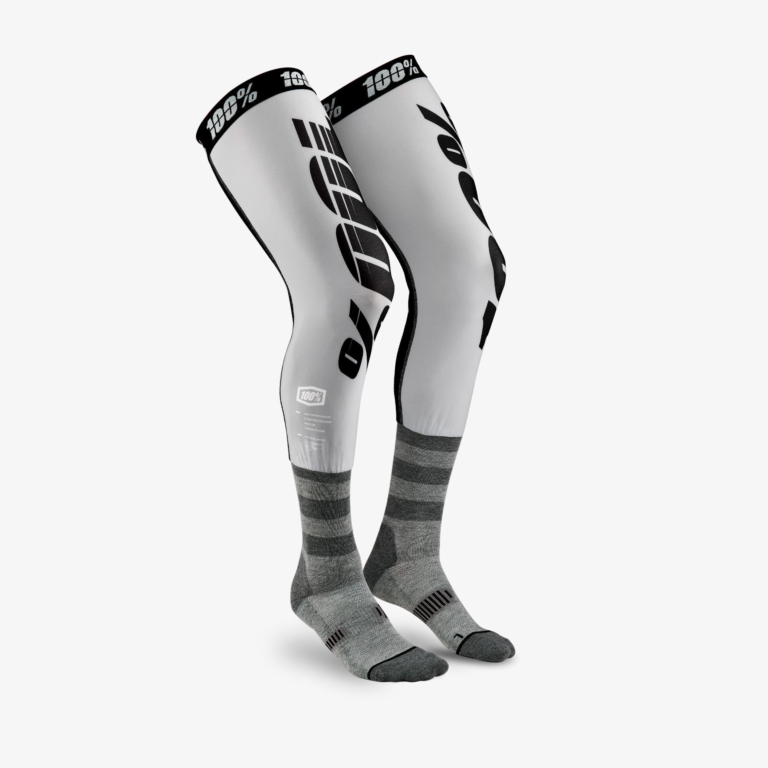 Chaussettes Moto REV Knee Brace Performance Gris