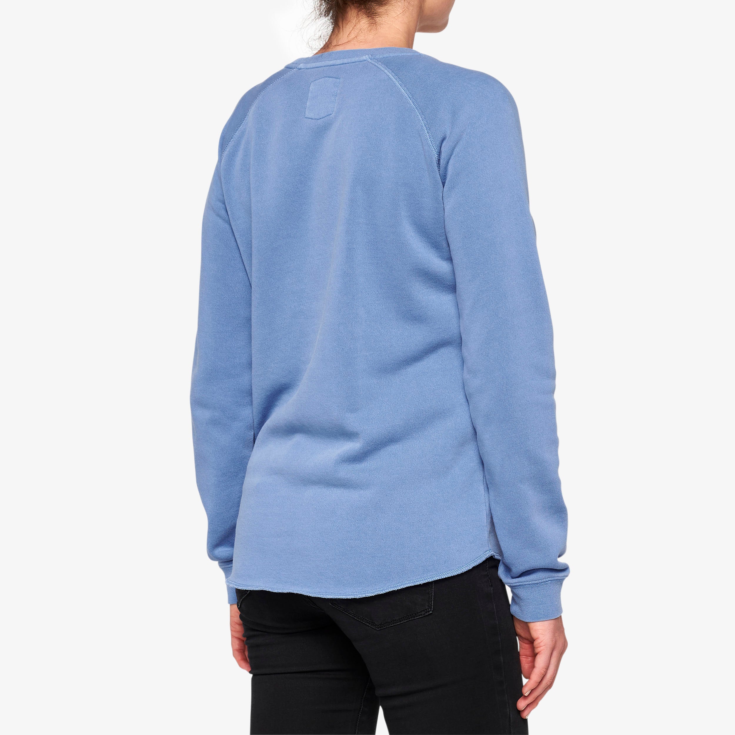 THORUNN Pull Femme Col Rond Polaire Bleu - Secondary