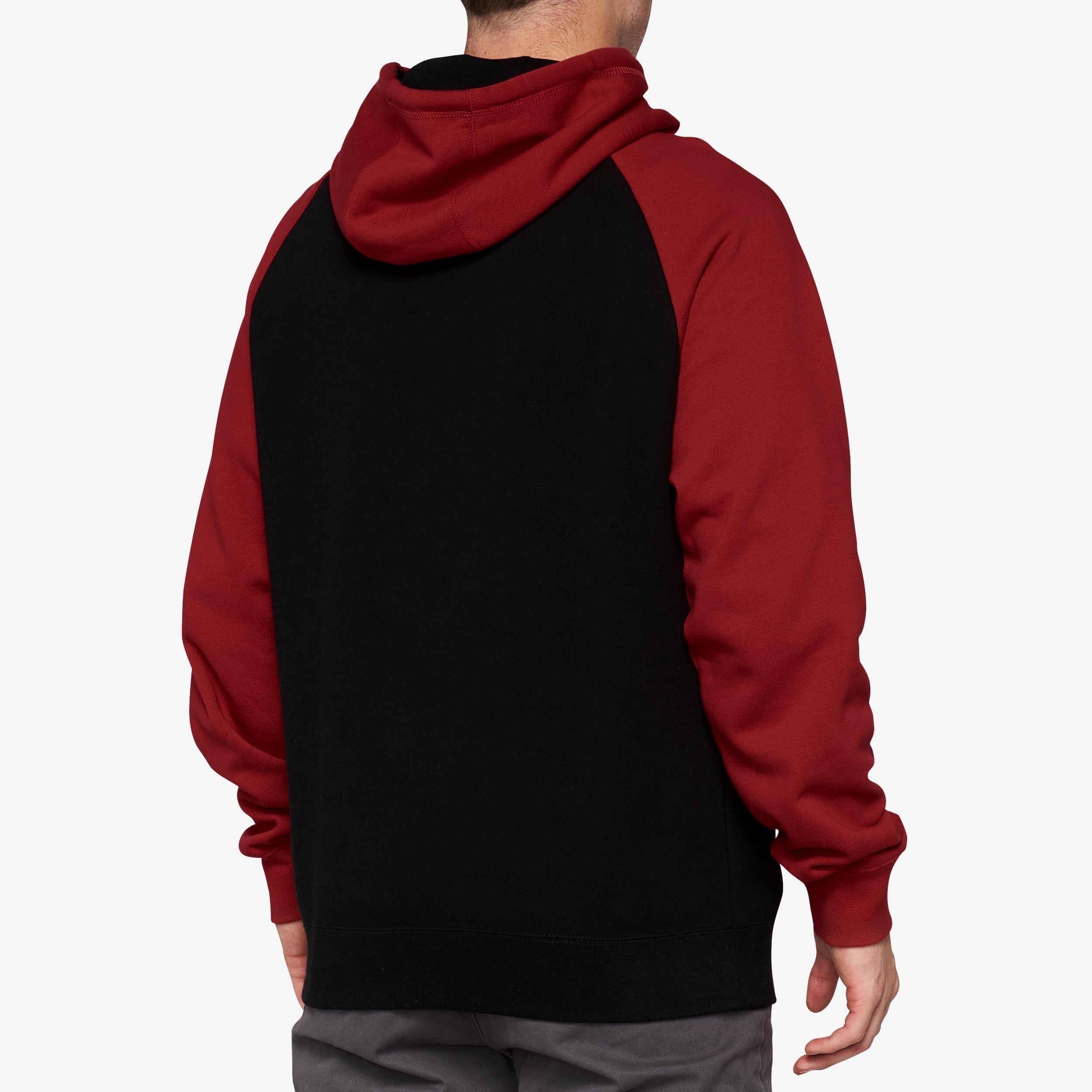BARRAGE Hooded Pullover Sweatshirt Chili Pepper/Black
