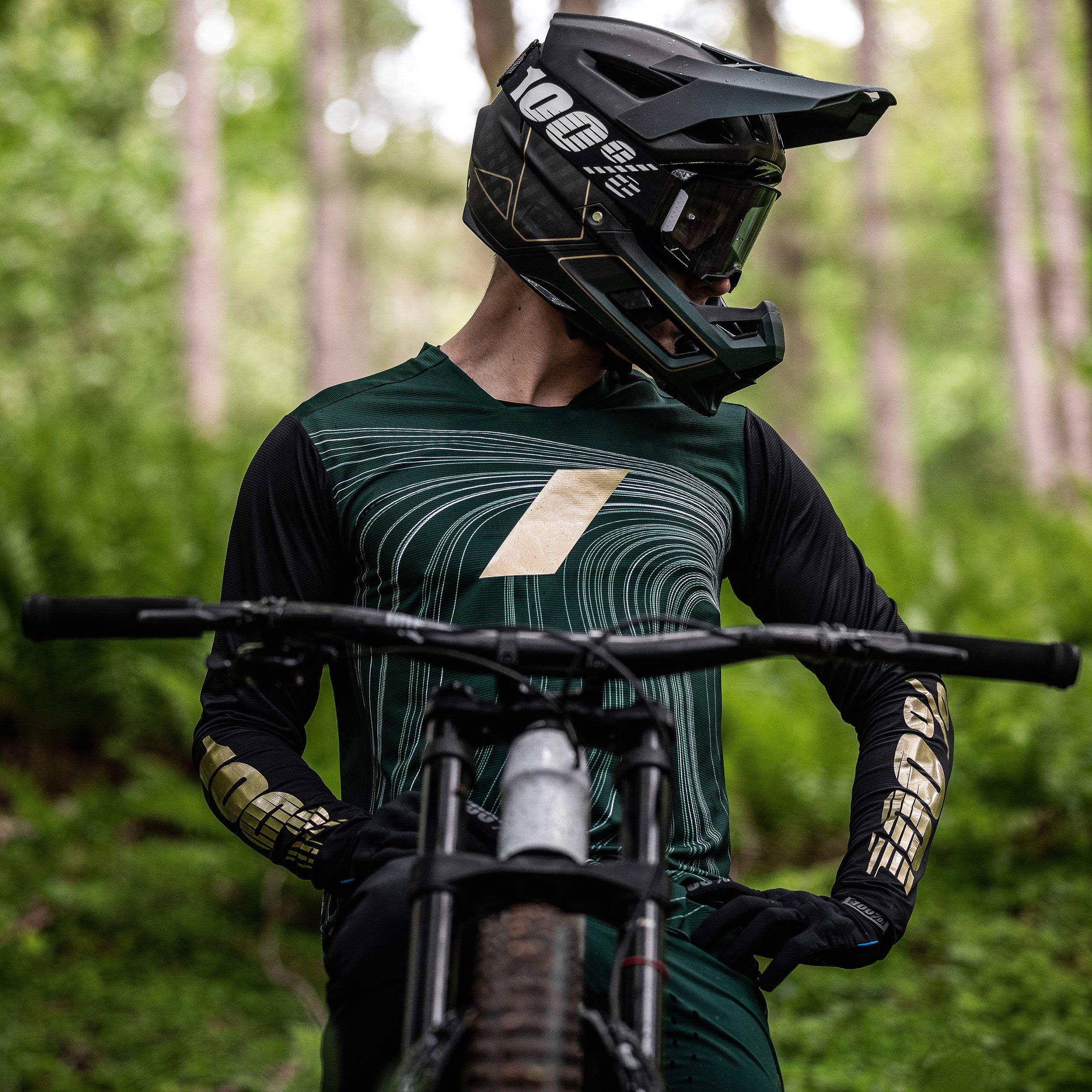 R-CORE-X LE Long Sleeve Jersey Forest Green