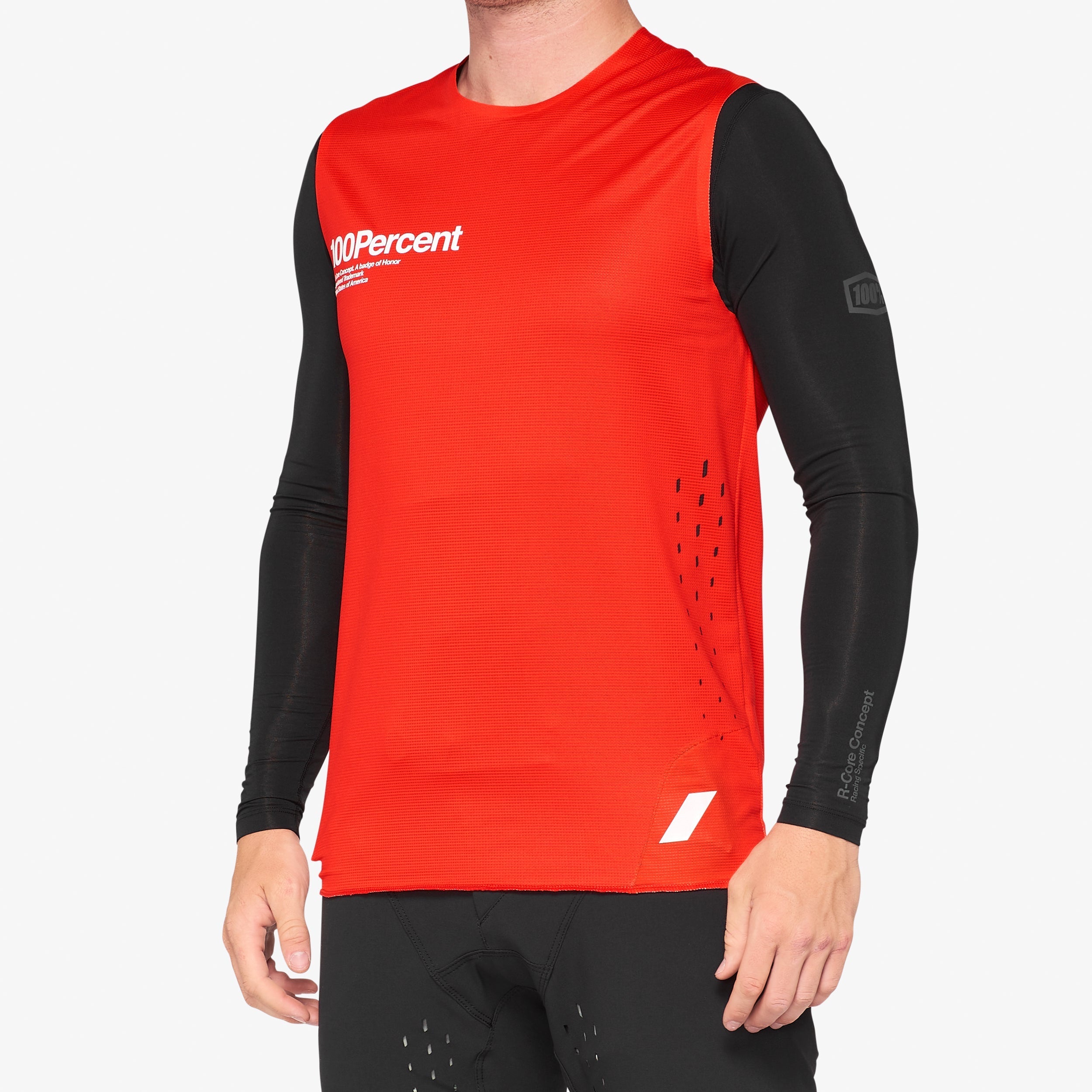 R-CORE CONCEPT Sleeveless Jersey Red