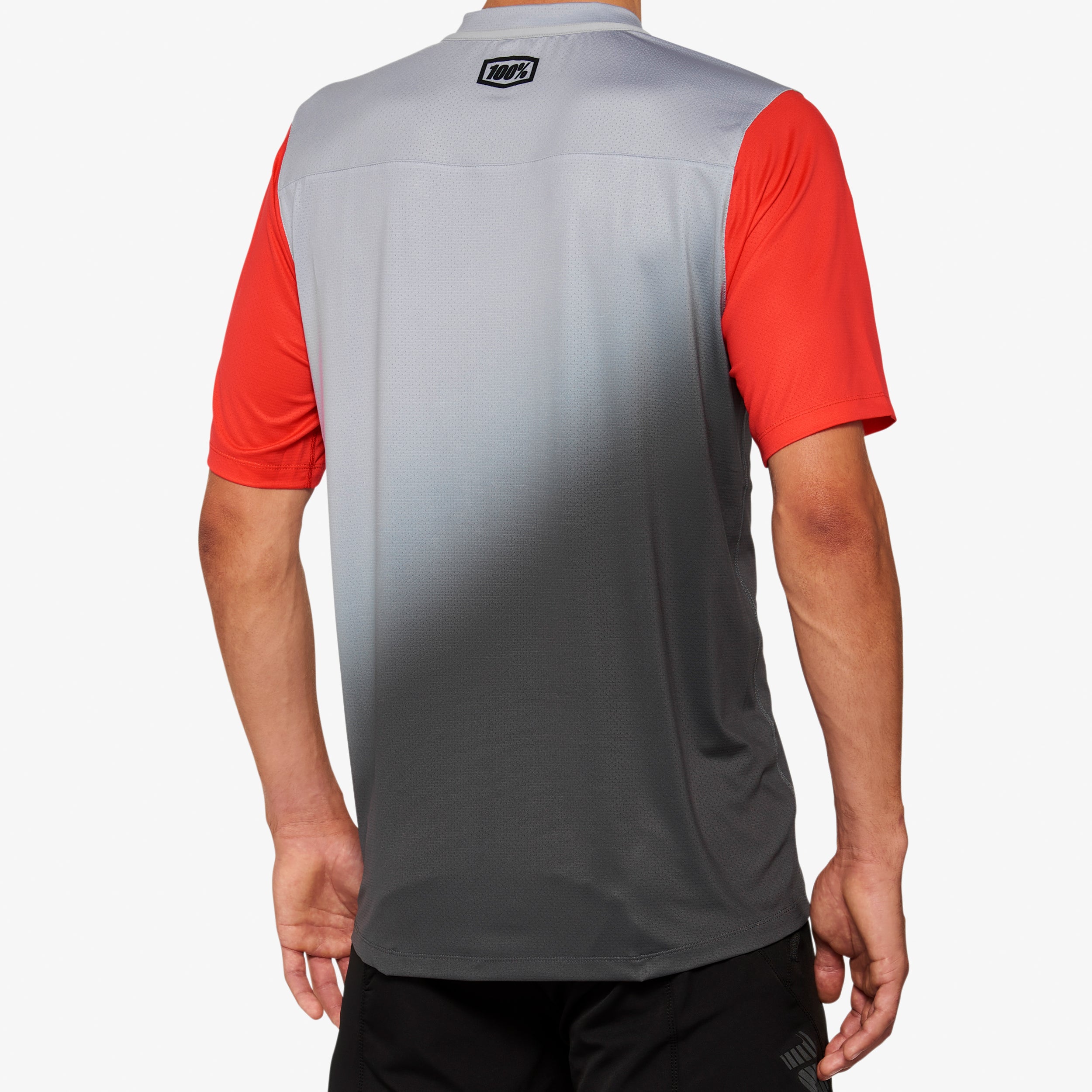 CELIUM Short Sleeve Jersey Grey/Racer Red - Secondary
