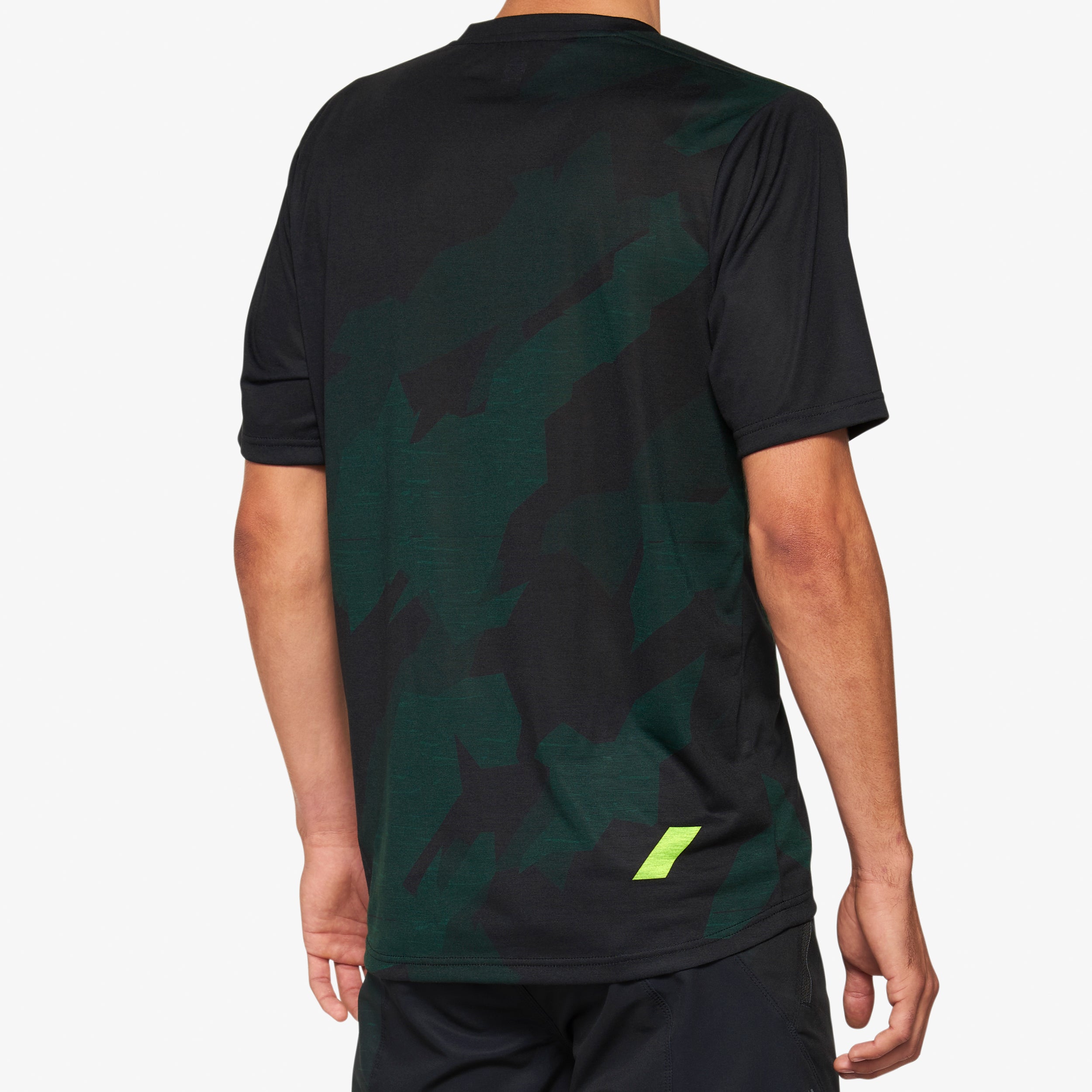 AIRMATIC LE Short Sleeve Jersey Black Camo - Secondary