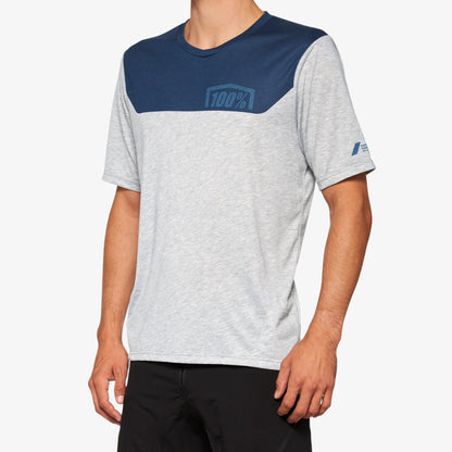 AIRMATIC Short Sleeve Jersey Grey/Midnight