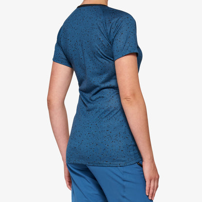 AIRMATIC Women's Short Sleeve Jersey Slate Blue