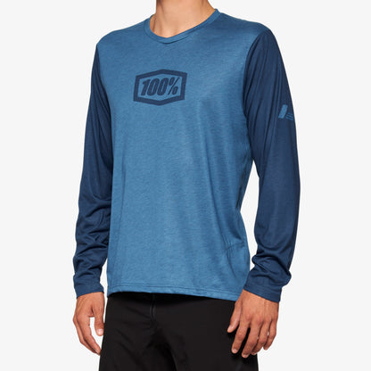 AIRMATIC Long Sleeve Jersey Slate Blue