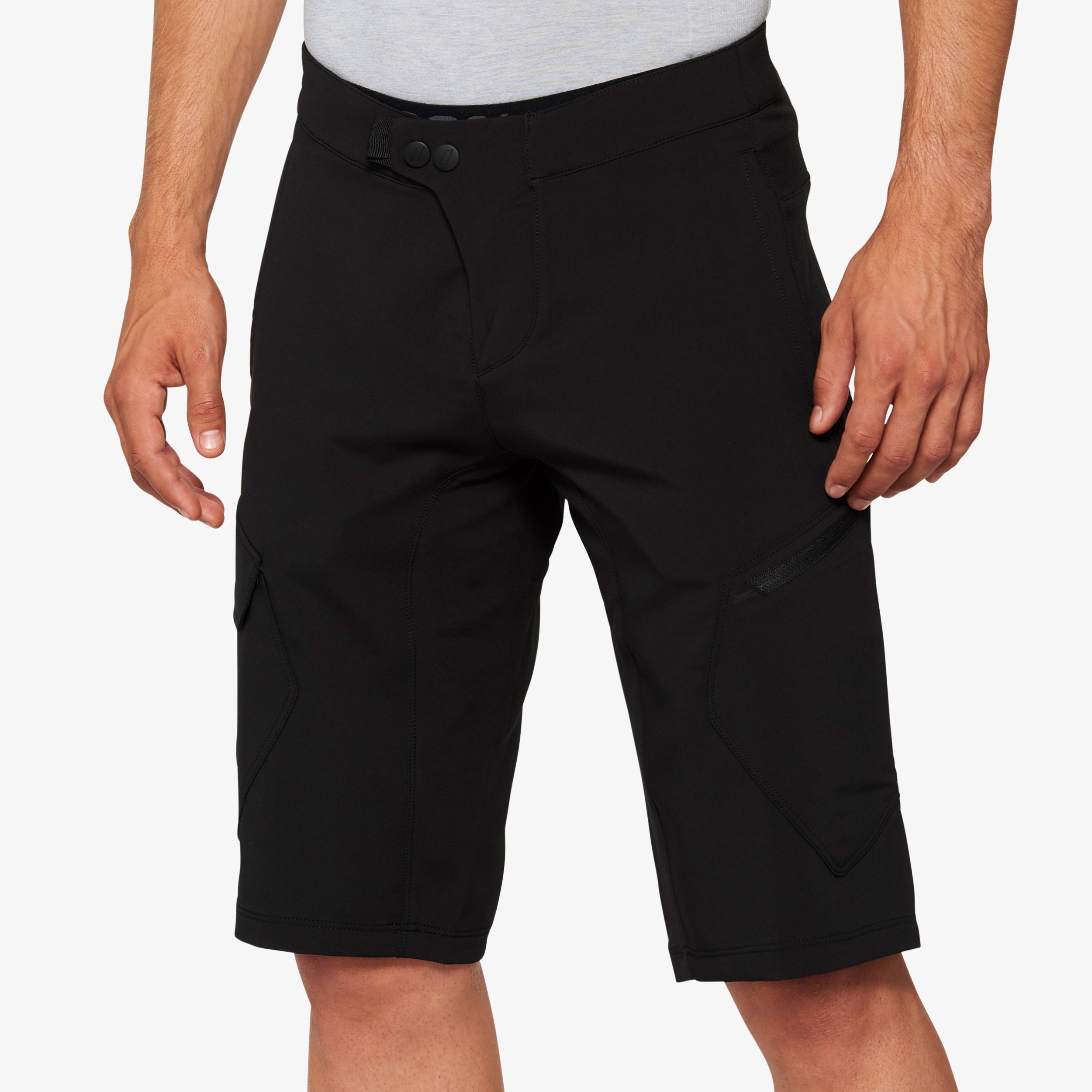 RIDECAMP Shorts w/ Liner Black