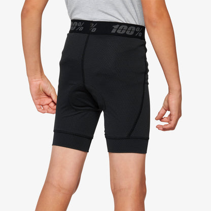 RIDECAMP Youth Shorts w/ Liner Black