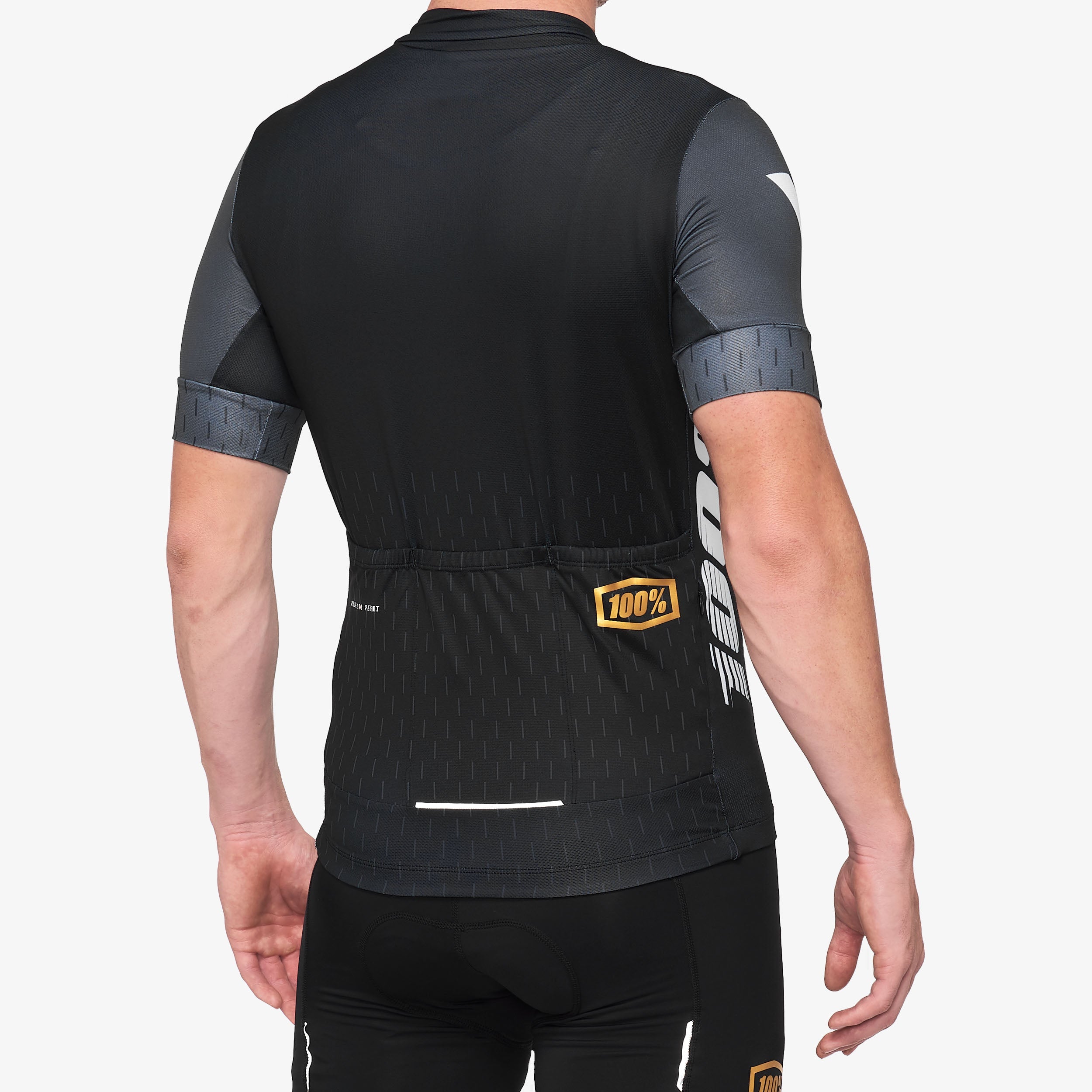 EXCEEDA Short Sleeve Jersey Black/Charcoal - Secondary