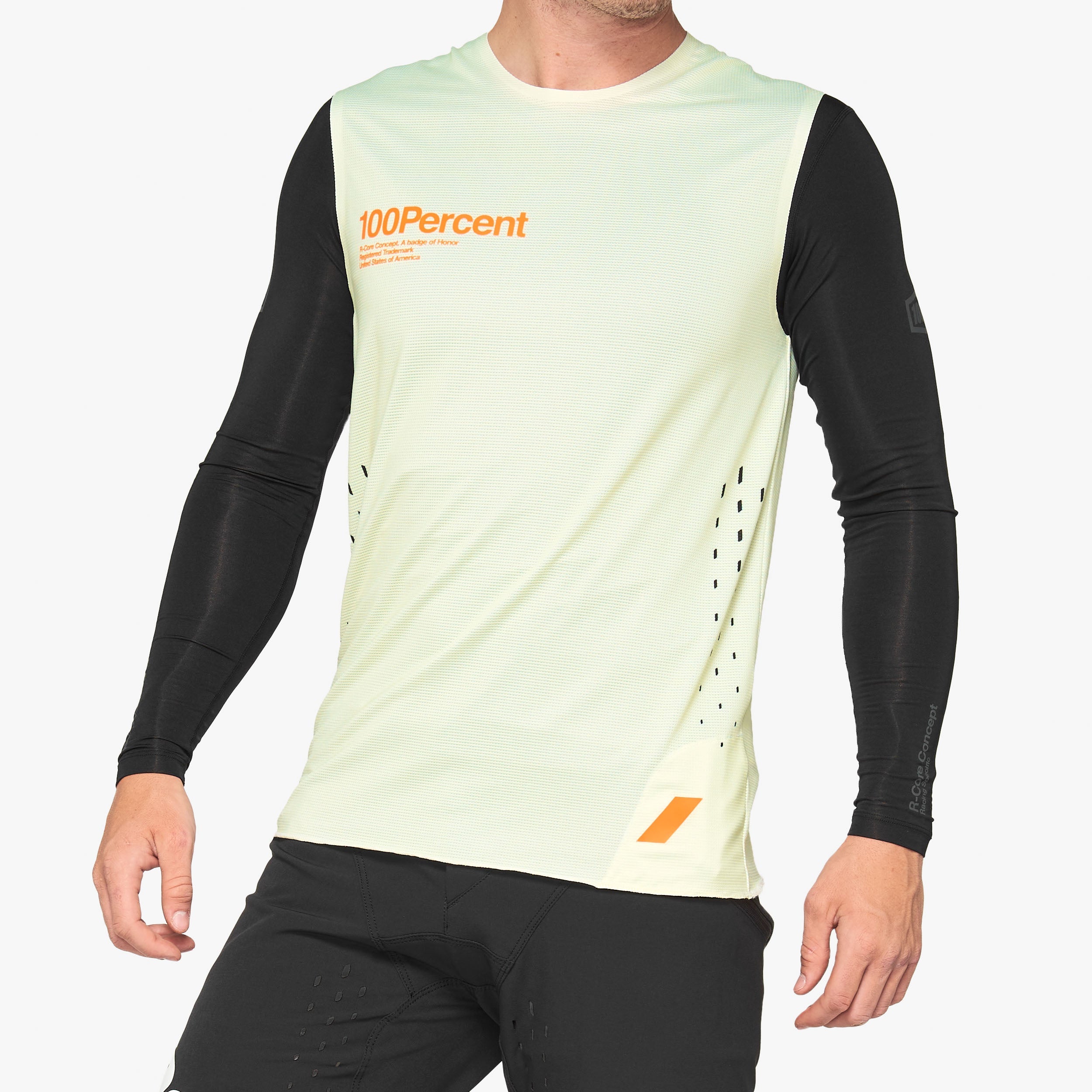 Maillot à bretelles R-CORE Concept jaune