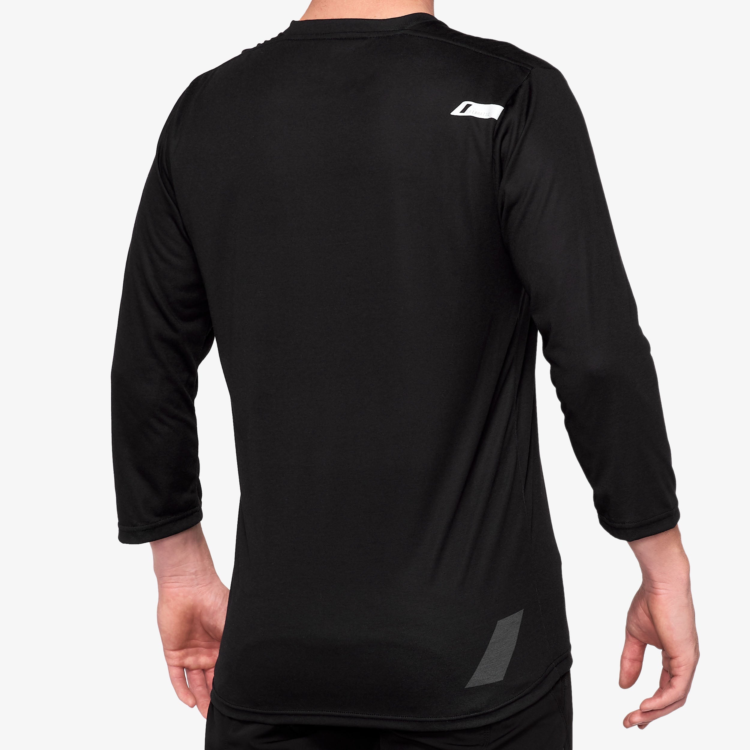 AIRMATIC 3/4 Sleeve Jersey Black - Secondary