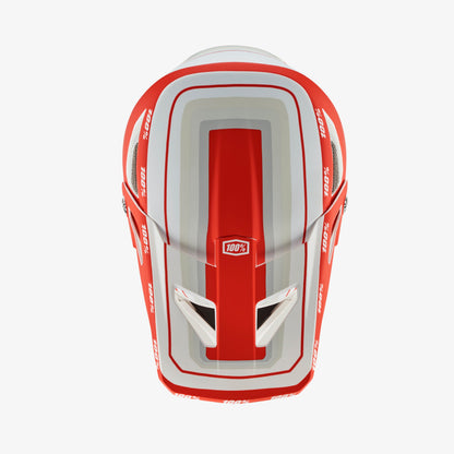 STATUS Casque Topenga Rouge/Blanc