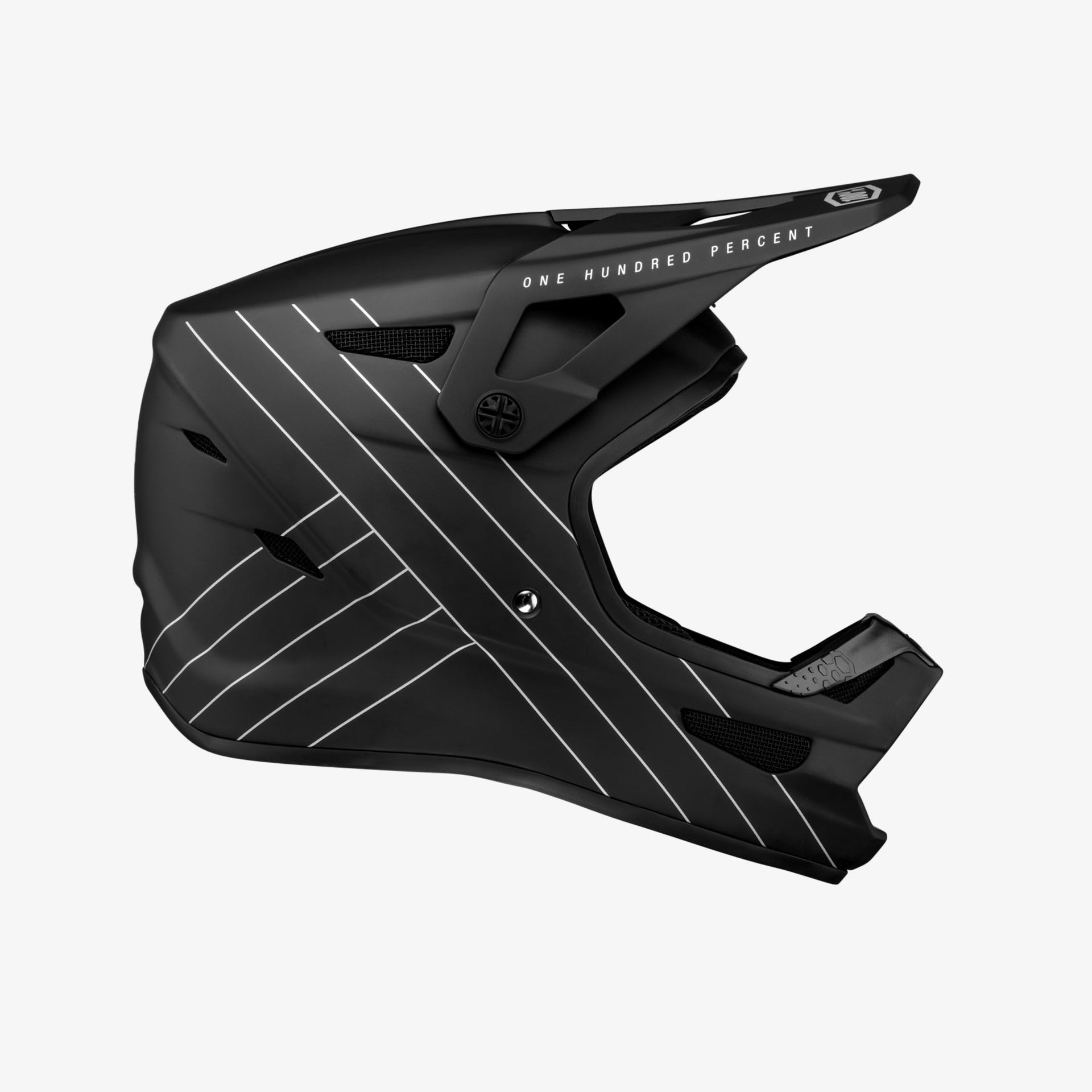 100% Status Helmet Essential Black