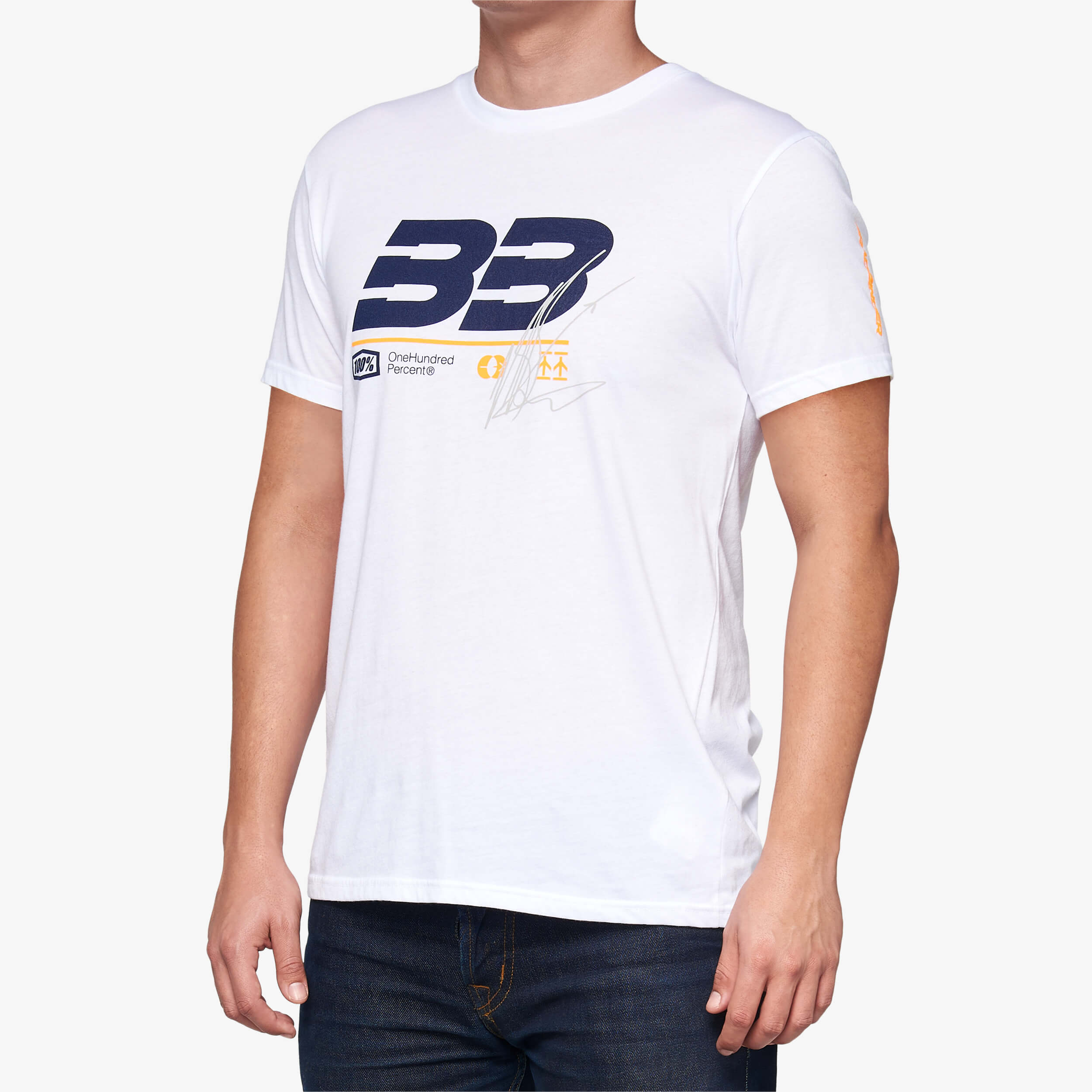 T-Shirt BB33 SIGNATURE Blanc