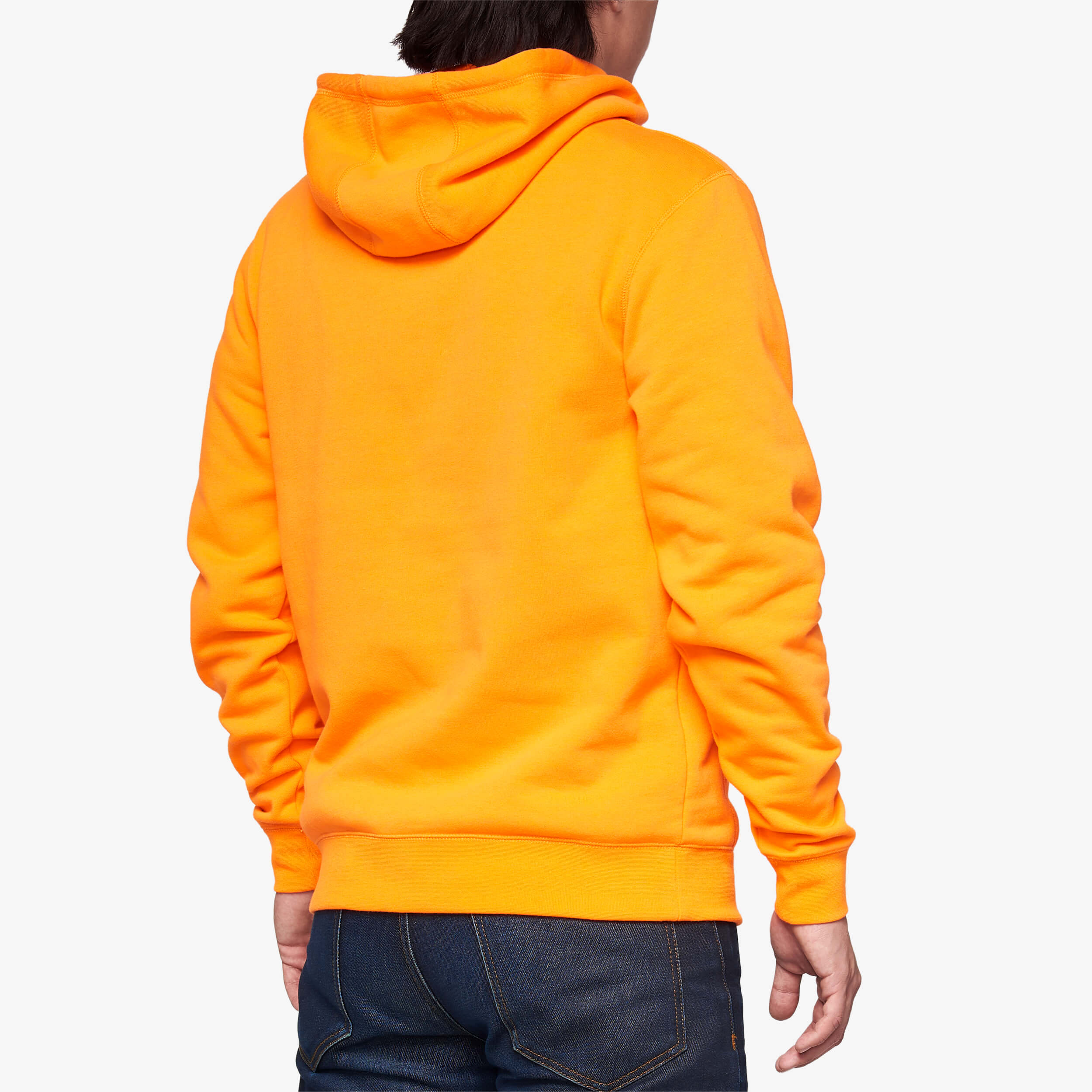 Sweat-shirt à capuche BB33 PO KP Orange Fluo