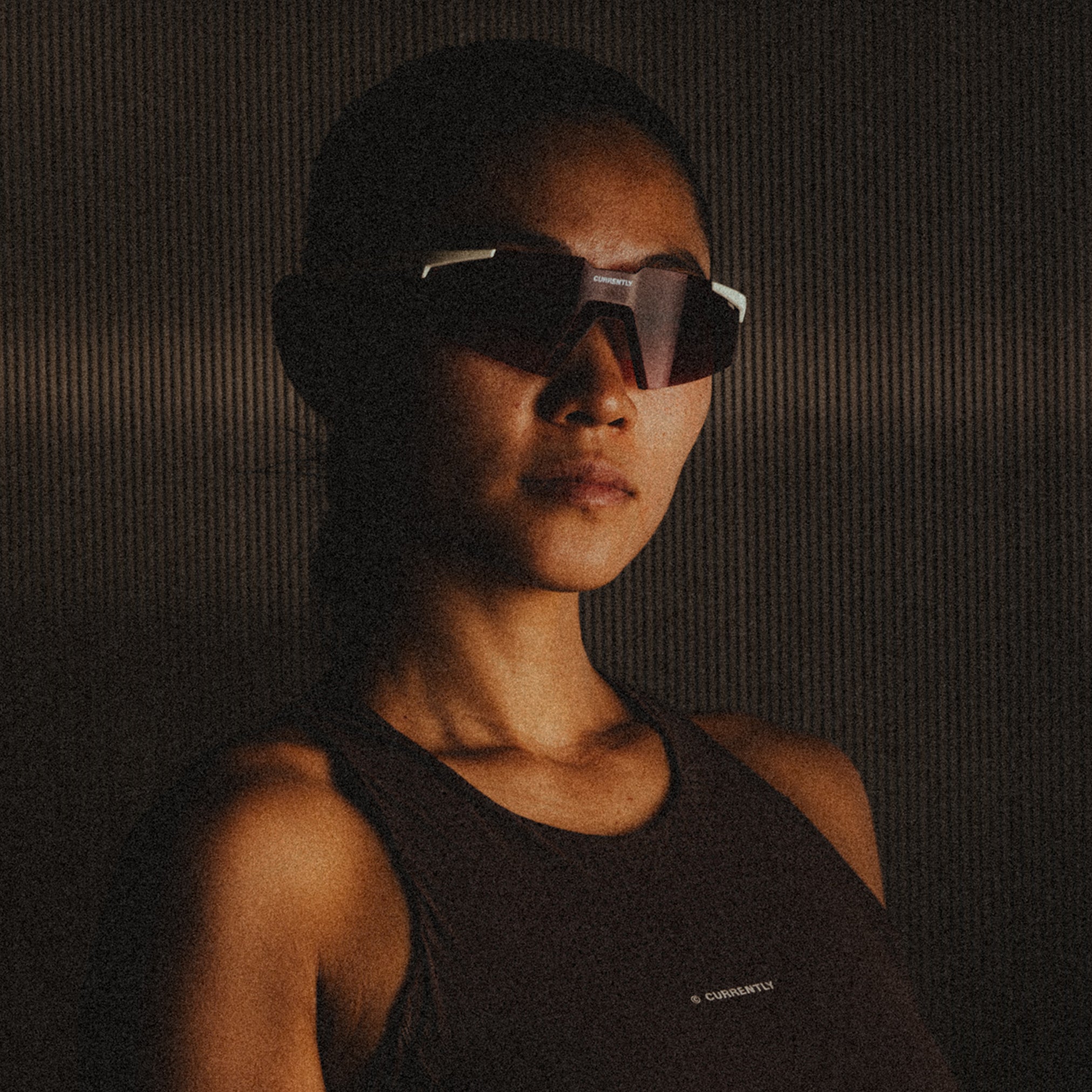 A2 Currently Running Marshmallow Brown/Red Gradient Lens - Secondary