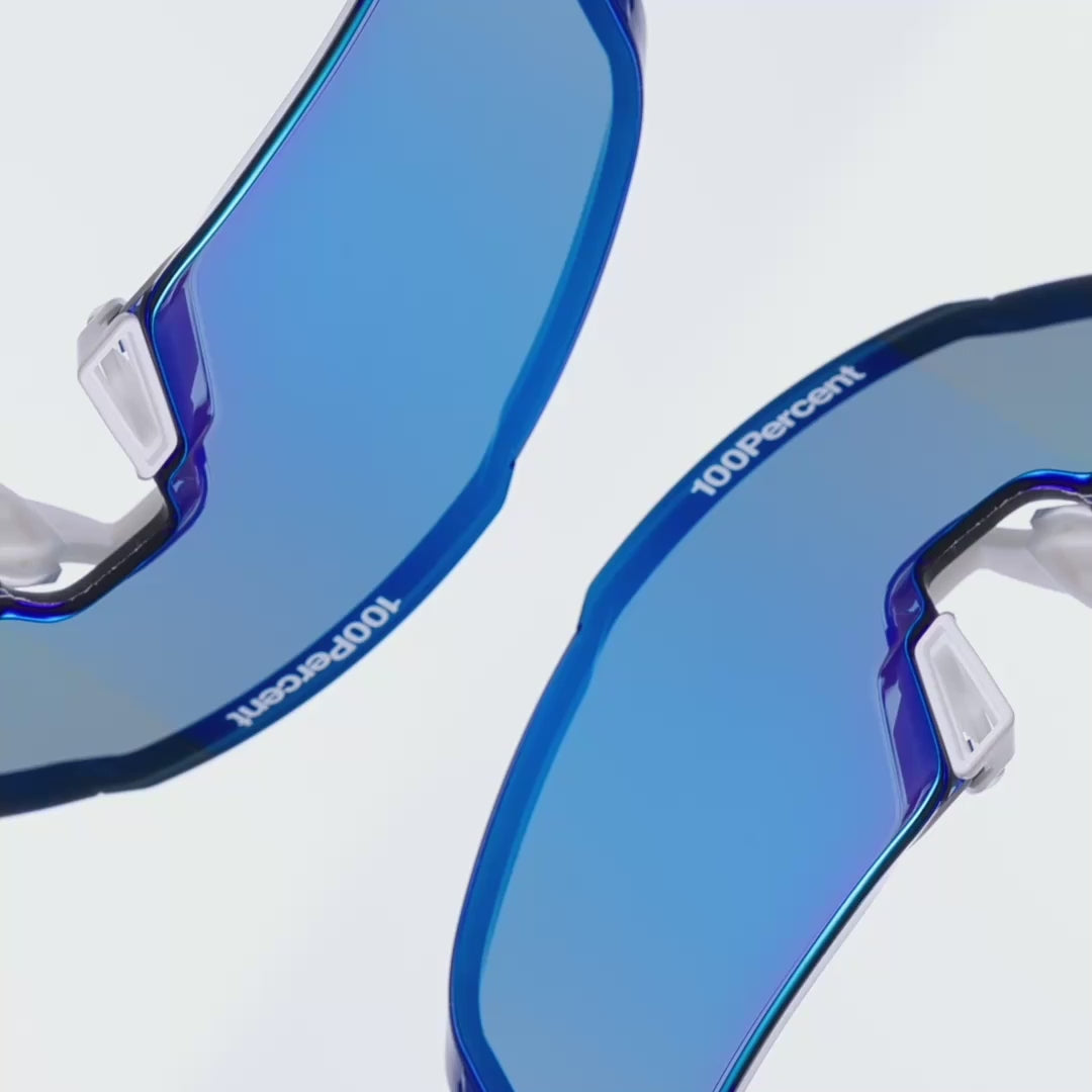 KORBIN LE RBH Gloss Blue Holographic HiPER Royal Blue Mirror Lens