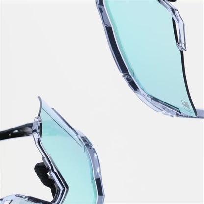 SPEEDCRAFT MLB Authentic Polished Translucent Grey Blue Topaz Mirror Lens