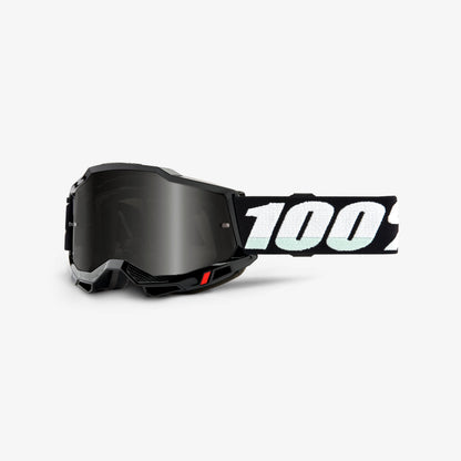 ACCURI 2 SAND Goggle Black - Smoke Lens